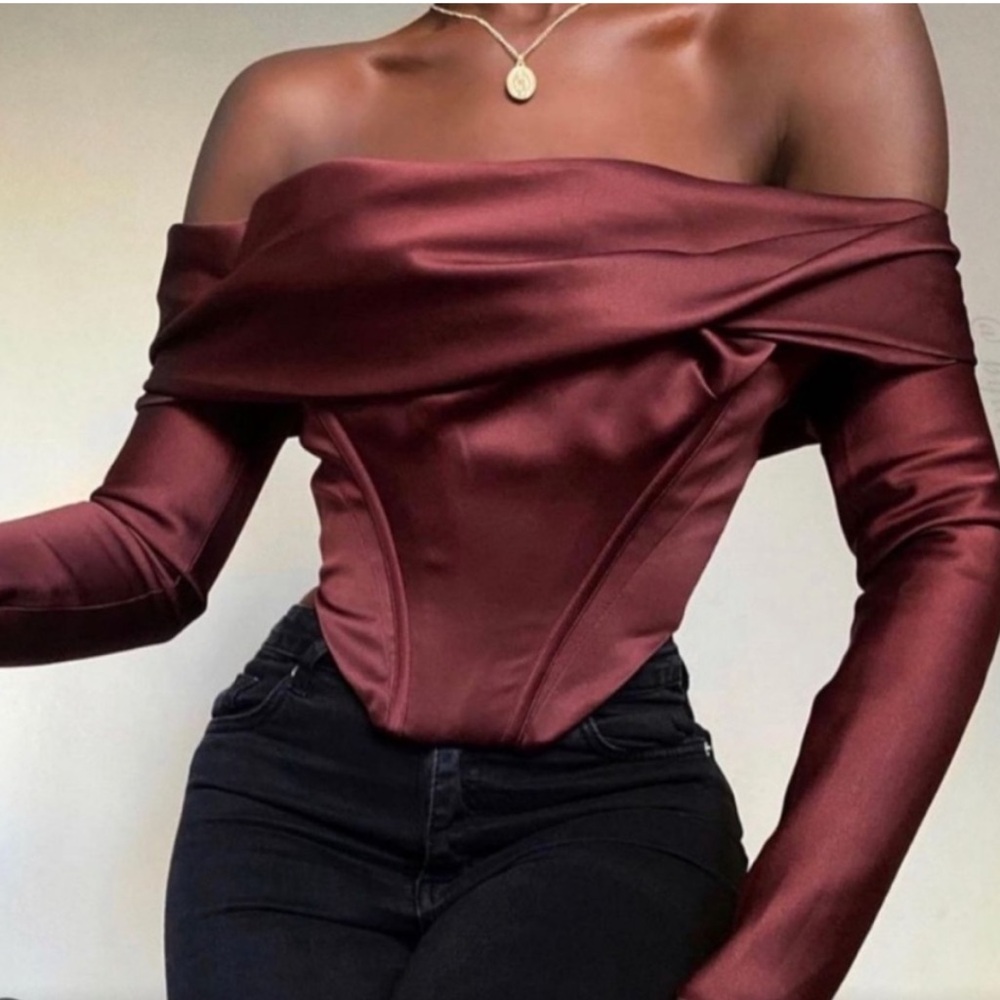 House of CB Morgan off the shoulder corset